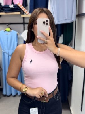 Crop top polo